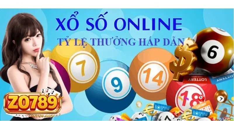Tỷ lệ trả thưởng hấp dẫn tại Xổ số Zo789